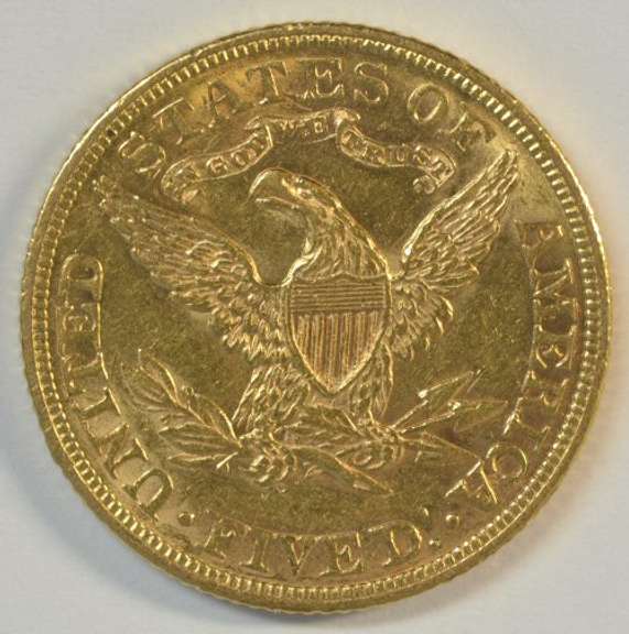 Fully struck and lustrous 1885 $5 Liberty Gold Piece
