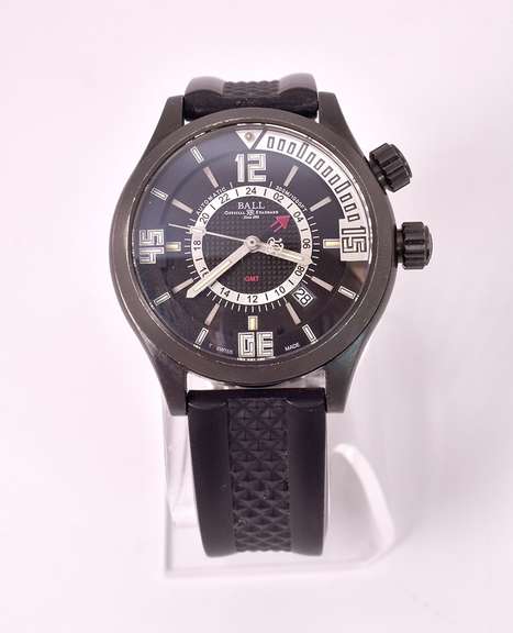 Fantastic Men's Ball Chronograph Automatic Diver Watch GMT