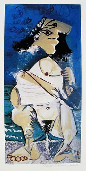 Pablo Picasso, Nude Figure