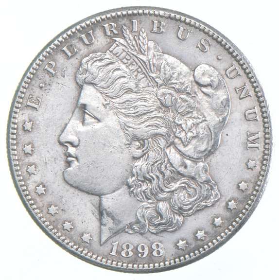 1898-S Morgan Silver Dollar