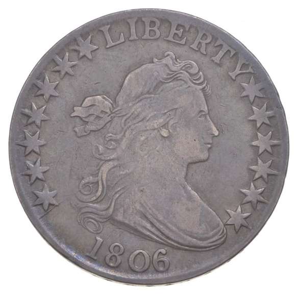 1806/5 Draped Bust Half Dollar