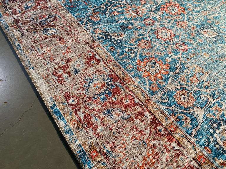 VINTAGE REPRO DESIGN RUG 6x8