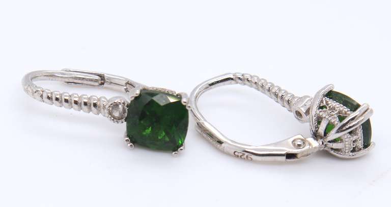 Sterling Silver Gemstone Earrings