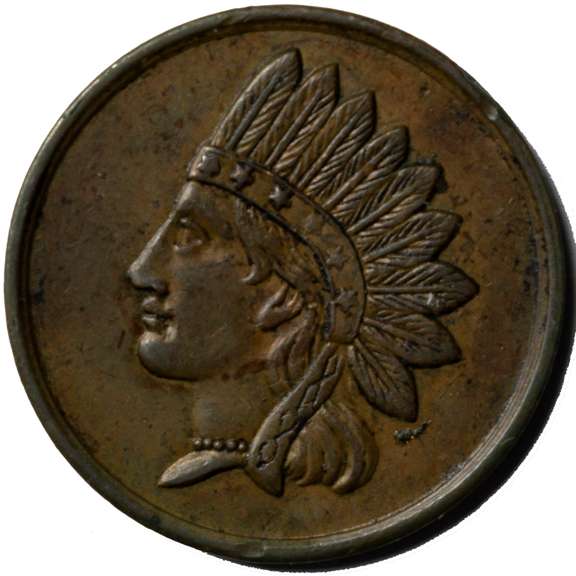 St Charles Billiard Room NY City  Civil War Store Card.