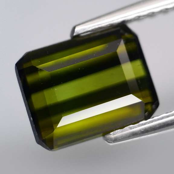 Rich 2.39ct natural olive green Tourmaline