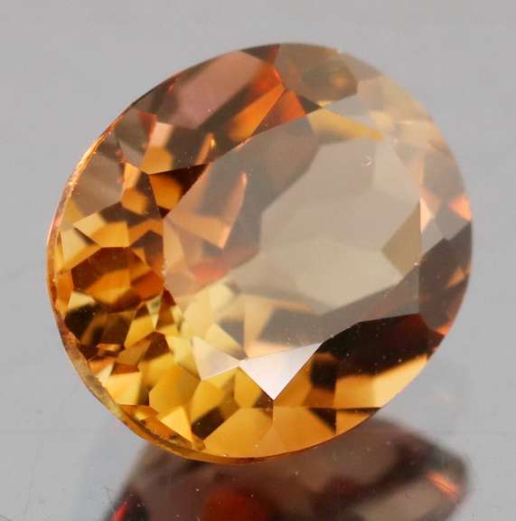 Simply gorgeous 4.54ct orange amber Imperial Topaz