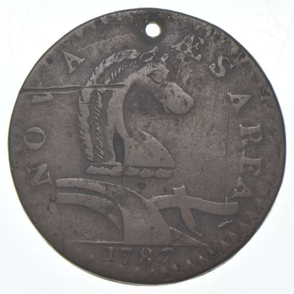 1787 New Jersey Pre-Federal US Colonial Coin