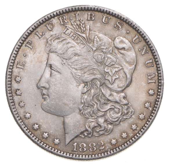 1882 Morgan Silver Dollar