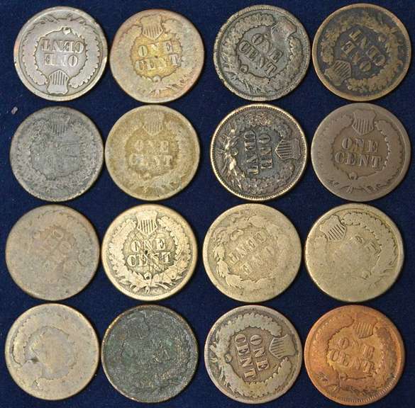 Lot Of Better Date Cull Indian Head Cents