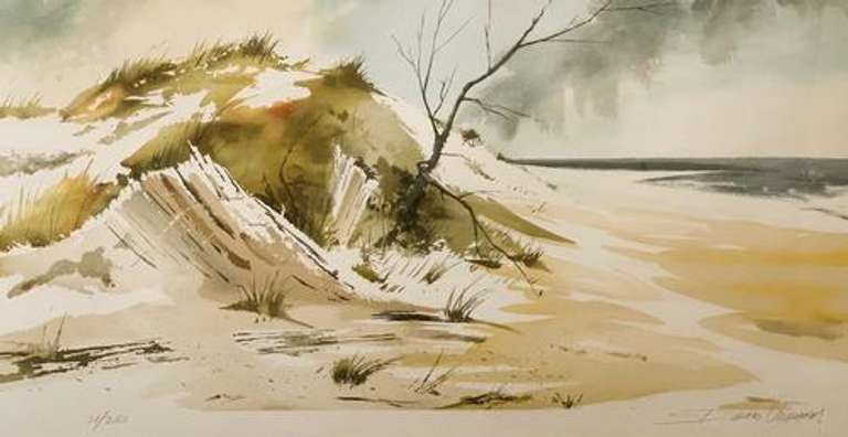 Signed Seascape Limited Edition Lithograph 71/260