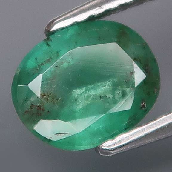 Top green 1.17ct Colombian Emerald