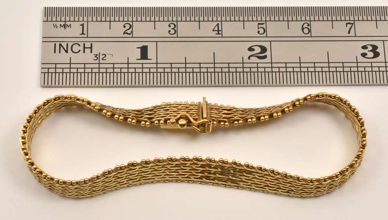 Reflective 14k Riccio Link Bracelet