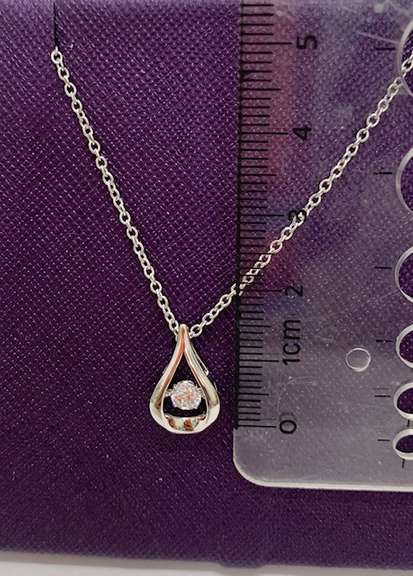 Beautiful Petal shape Sterling Silver Pendant
