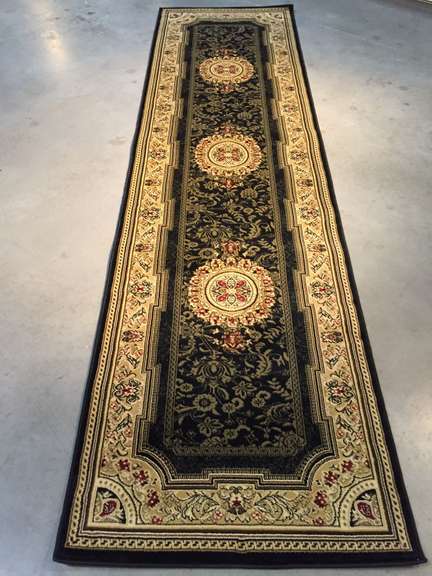 FRENCH AUBUSSON DESIGN  RUNNER 11'