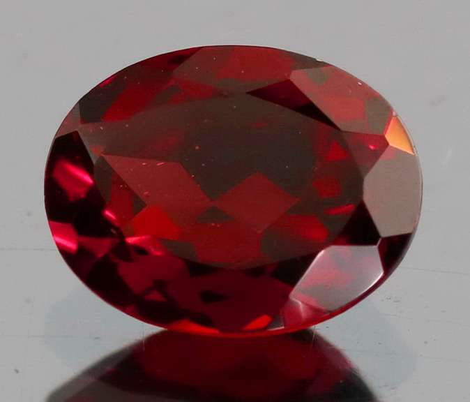 Mesmerizing 2.26ct blackish red Garnet