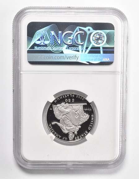 PF70 UCAM 2004-W $50 American Platinum Eagle -Signed - Graded NGC