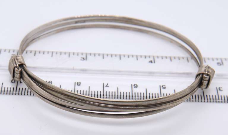 Vintage Sterling Silver Bangle
