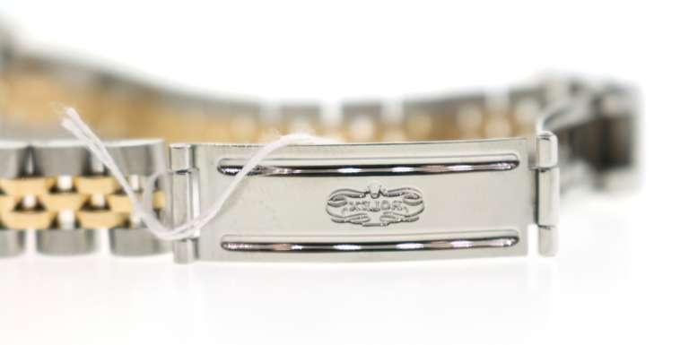 Ladies Twotone Datejust Rolex watch