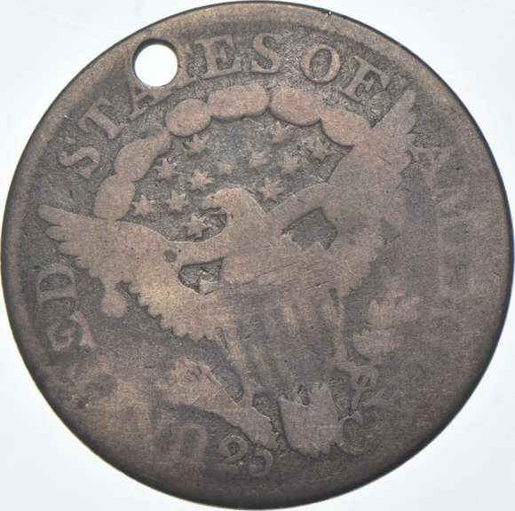 1805 Draped Bust Quarter - Holed