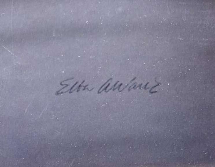 Signed Elba Alvarez Mixed Media