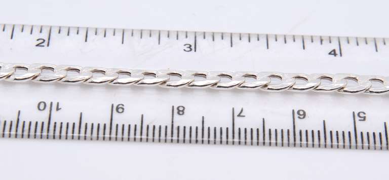 Italian Sterling Silver Chain Necklace