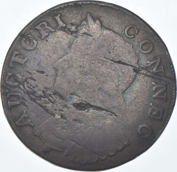 1785 Connecticut United States Pre-Federal Cent - M.7.1-D - TR5