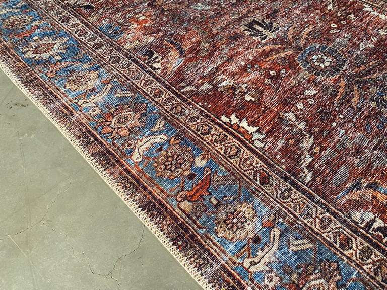 Stunning Engineered Vintage Persian 10' Runner