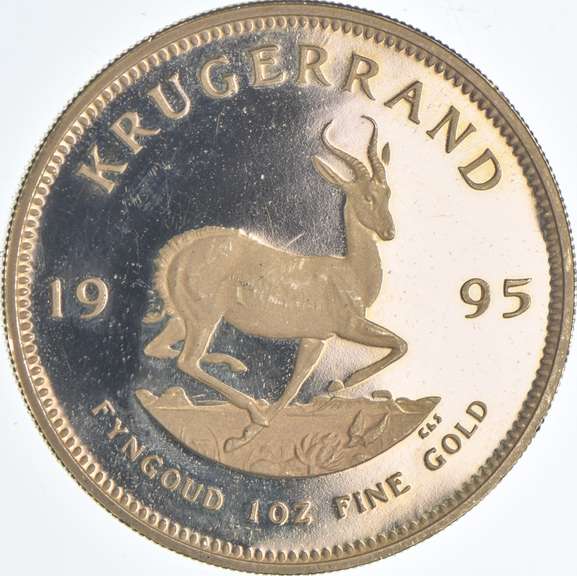 1995 South Africa Krugerrand - 1 Oz. Fine Gold