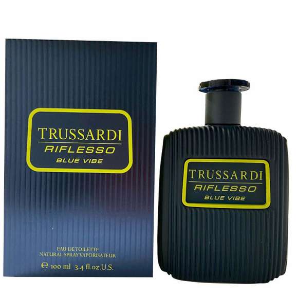 Trussardi Riflesso Blue Vibe Trussardi cologne Men EDT 3.3 / 3.4 oz New In Box