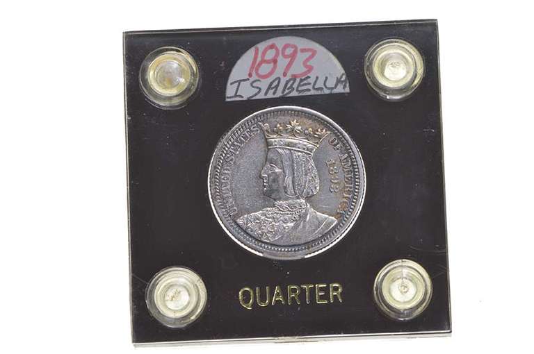 1893 Columbian Exposition Isabella Commemorative Quarter