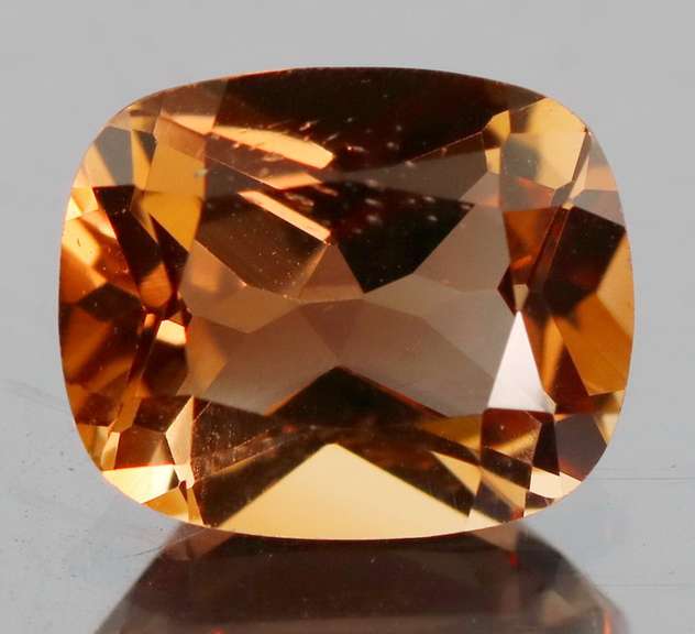 Exciting 4.68ct cushion cut Imperial Topaz