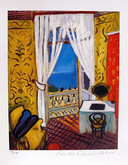 Henri Matisse, Interior With A Violin Case