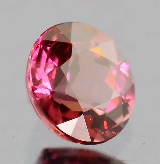 Ravishing 1.11ct rich violet pink Rhodolite Garnet solitaire