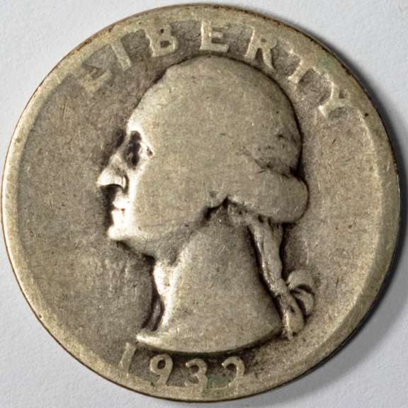 Key 1932 S Washington Quarter