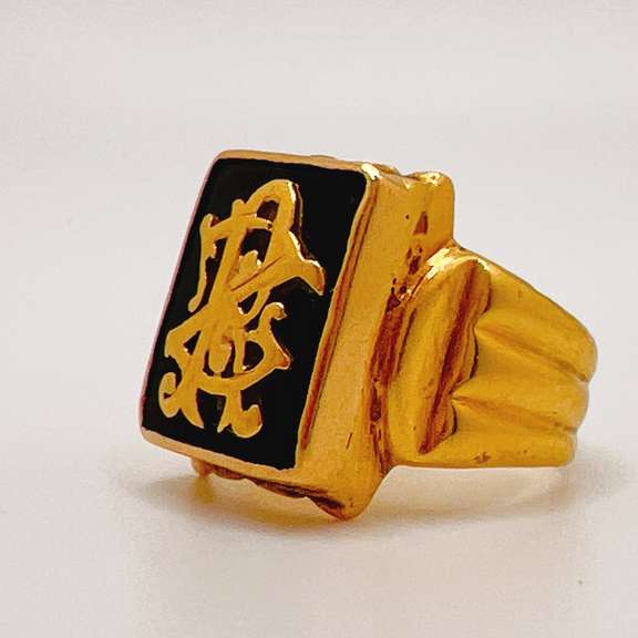 21kt Solid Yellow Gold Ring