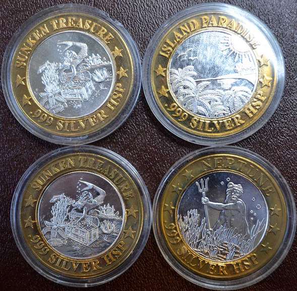 60% Of 1 Ounce Of Silver Cons Lot Of 4.