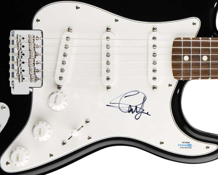 Steve Harris Iron Maiden Autographed Signed Guitar ACOA