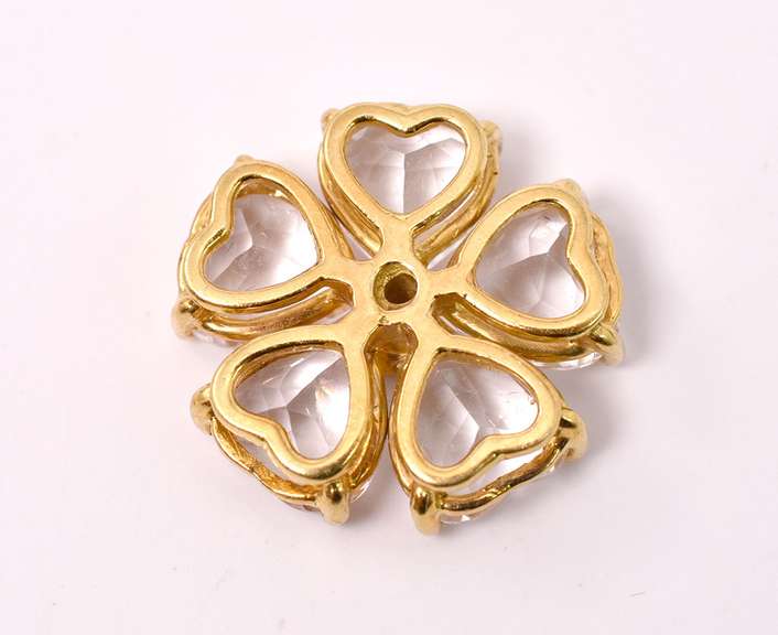 Aquamarine Flower Pendant