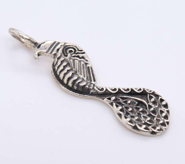 Sterling Silver Eagle Head Pendant
