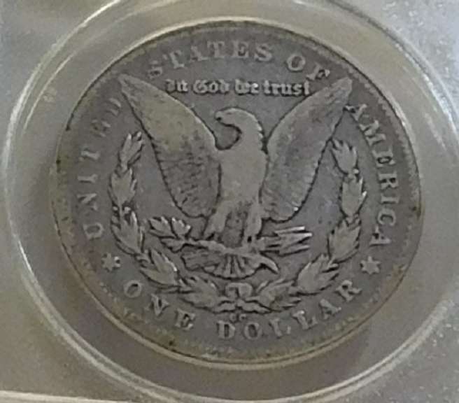 1878-CC Morgan Dol ANACS VG-8