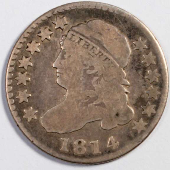 1814 Large Date Bust Dime