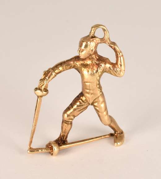 Seldom Seen Charm of a Fencer