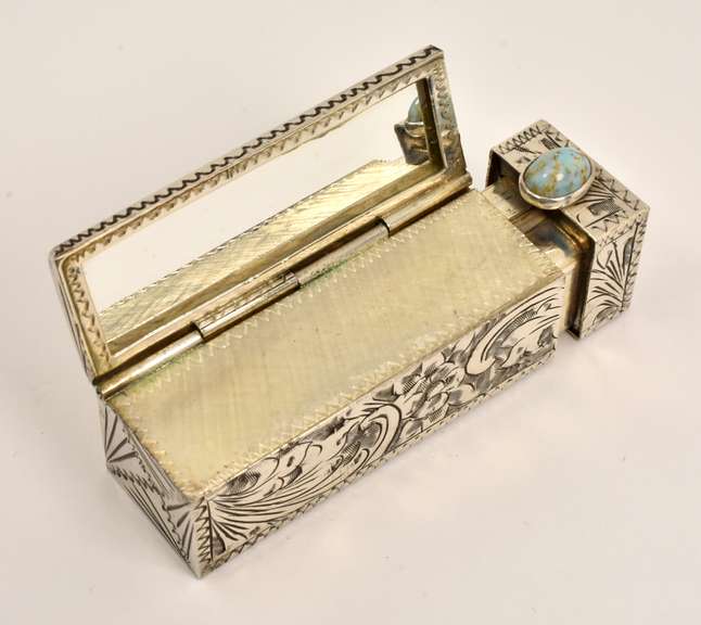 Nice Silver Lipstick Holder