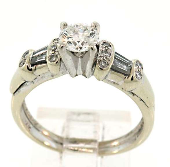 Sparkling .52ct Diamond Ring