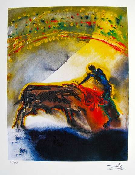 Salvador Dali, The Bullfight