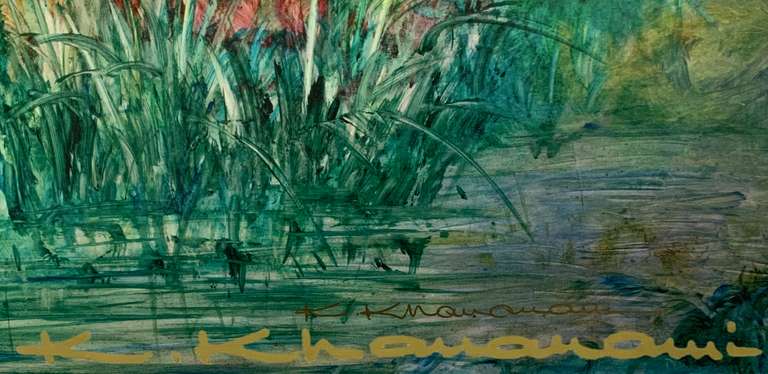 Kamran Khavarani Large Giclee on canvas