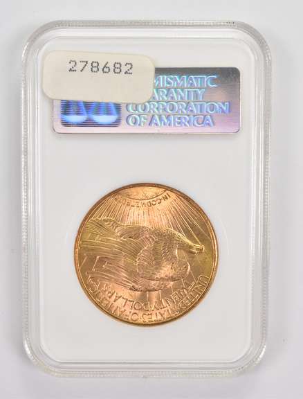 MS65 1916-S $20 Saint-Gaudens Gold Double Eagle - CAC NGC Upgrade?