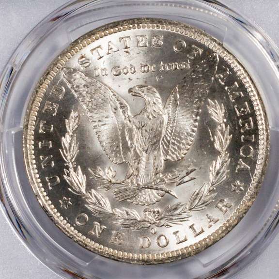 1884 0 Morgan Dollar PCGS MS63.