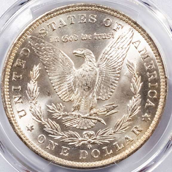 1884 0 Morgan Dollar PCGS MS64.
