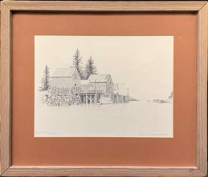 Limited Edition Lithograph by Consuelo Eames Hanks